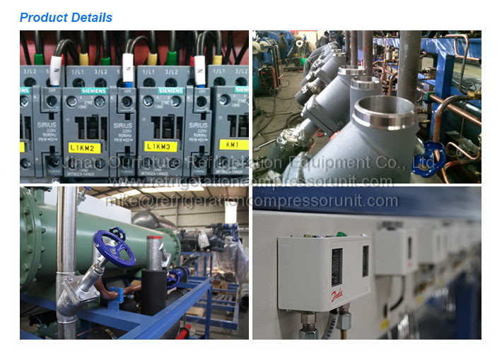 Seed Treatment Commercial Condensing Units Air Cooled 50hp*5 R404a
