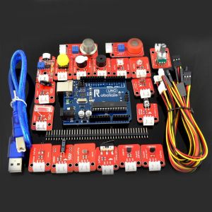  UNO R3 Starter Kit for Arduino Sound IR Vibration LED Light Sensors Electronic building blocks Learning parts Manufactures