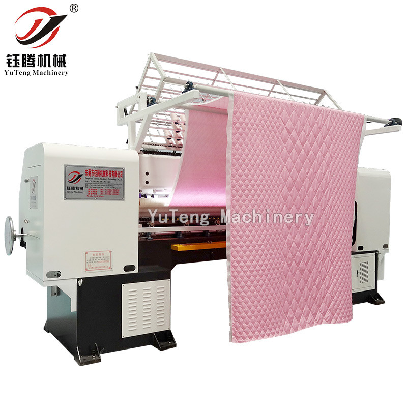 Computerized High Speed Multi Needle Shuttle Quilting Machine For Seat Cover Bedspread