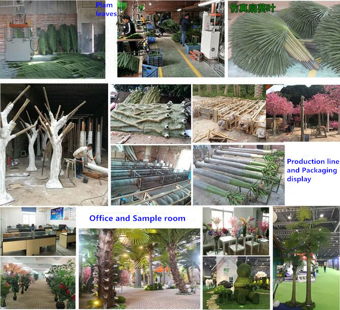 UVG white plastic model artificial trees with dry tree branches for christmas decoration DTR35