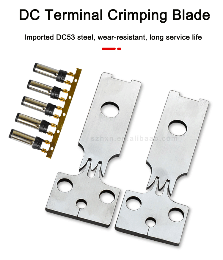 Long-lasting Crimping Terminal with OTP Applicator Blade and Terminal Crimping Knife
