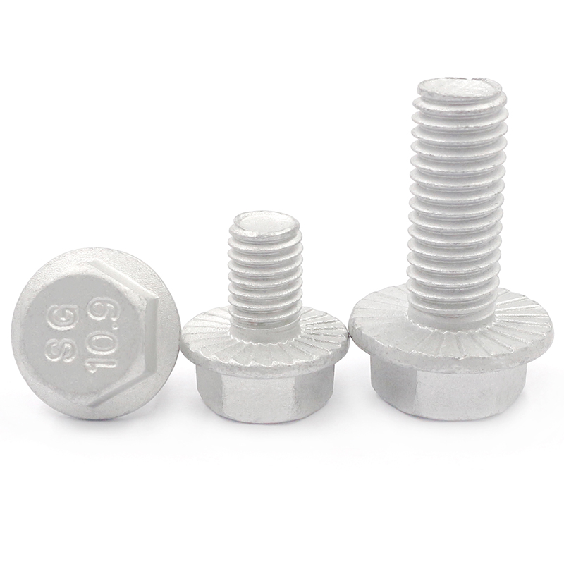 Direct Supply Hot Dip Galvanized HDG Plated Hex Flange Bolt DIN6921 for Construction