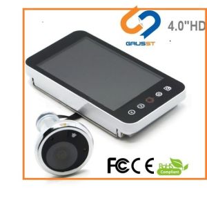 China HD Screen Night Vision Smart Digital Door Viewer With Photograph CE  FCC ROHS on sale
