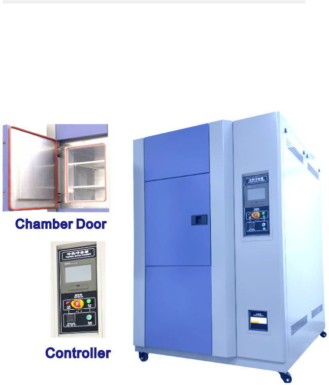 IE31A 150L 408L Programmable Thermal Shock Chamber Temperature Fluctuation ±1C Cooling Time 65min to -55C