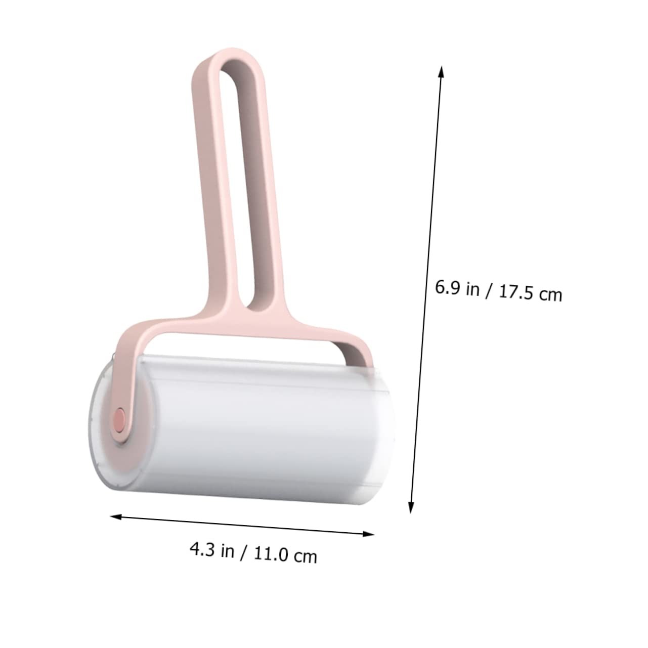 Tearable Roll Paper Sticky Roller Brush Pet Hair Remover Clothes Carpet Cleaning Brush Plush Razor Household Cleaning Tool
