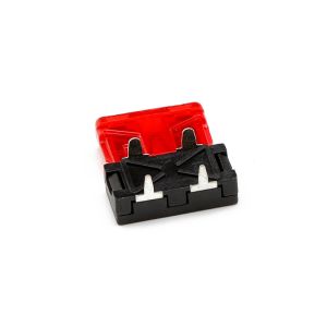 30A Max Current Brass Terminal PCB Mount Blade Fuse Holder for Automotive
