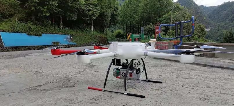 120min Max Load 8kg Multi Rotor UAV Long120 Light Rain Resistance Six Axis Drone