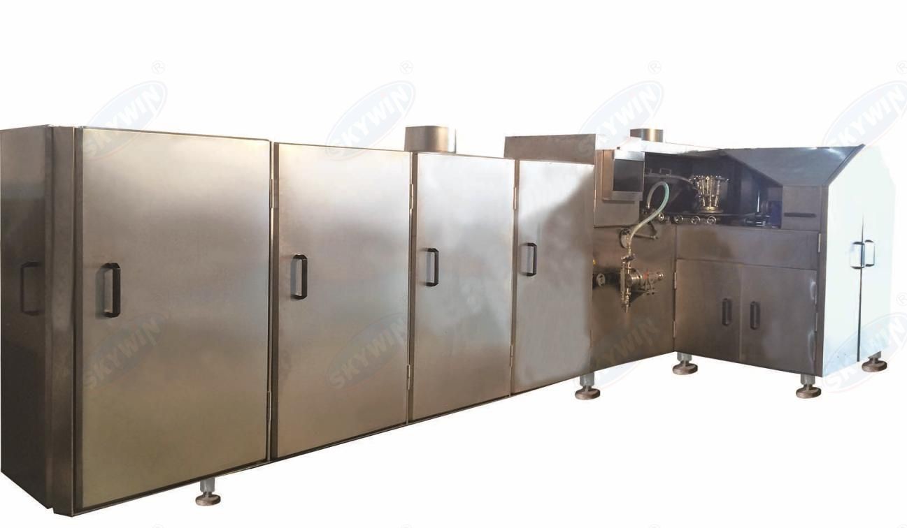Industrial Ice Cream Roll Sugar cone Production Line Capacity 3500-4000pcs/Hour
