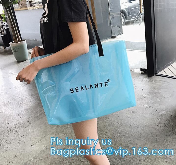 laser PVC beach shoulder Hand bags fashion beach bags, waterproof outdoor beach bean hand bag, PVC waterproof beach bag