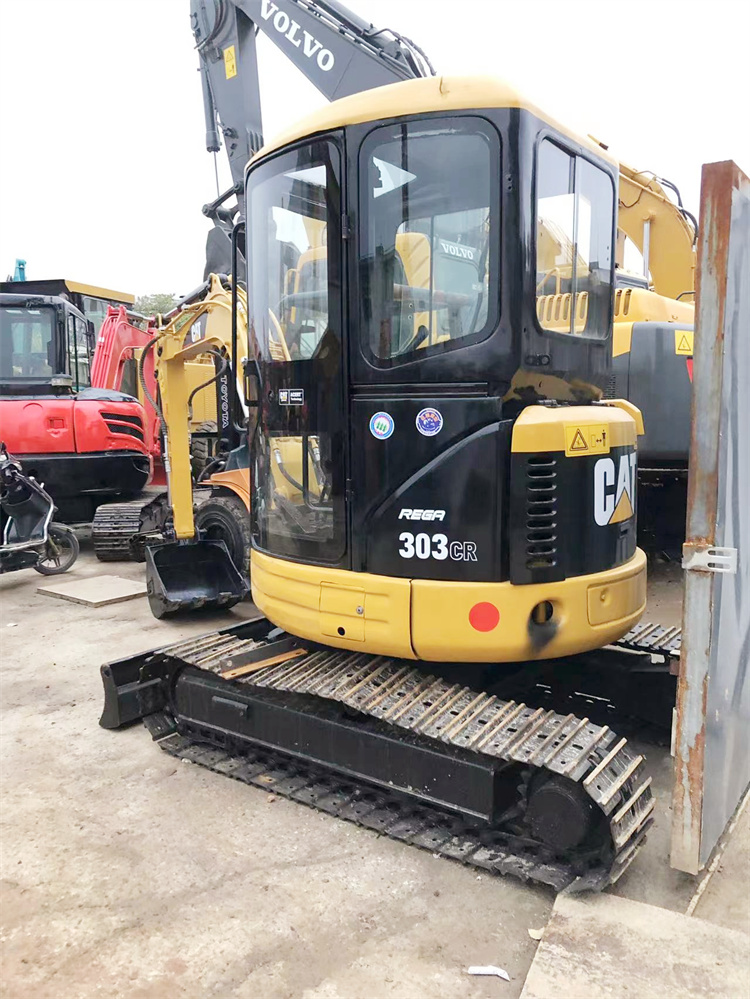 2018 Cat 303 Mini Excavator with Original Hydraulic Pump and Japan Made Rubber Track