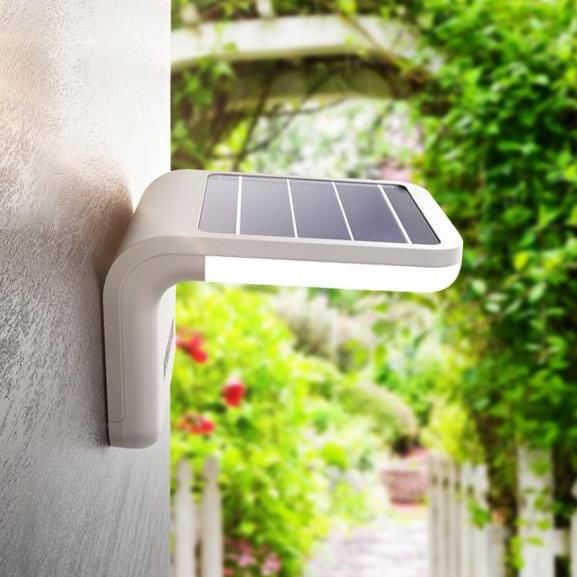 Wall Mounted IP65 LED Solar Street Light 5W Aluminum Alloy Solar Powered