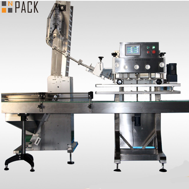 Integrated Automated Bottling Line Spray Can Filling Capping Labeling Machines