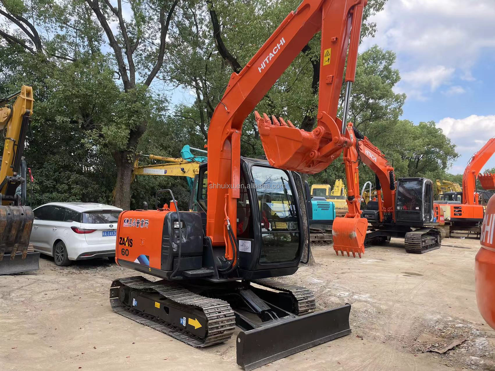 Original Used Hitachi Excavator Zx60 Hitachi Zx70 Zx75 Mini Excavator