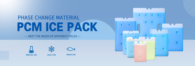 Phase Change Material PCM Ice Packs Temperature Control Ice Bricks