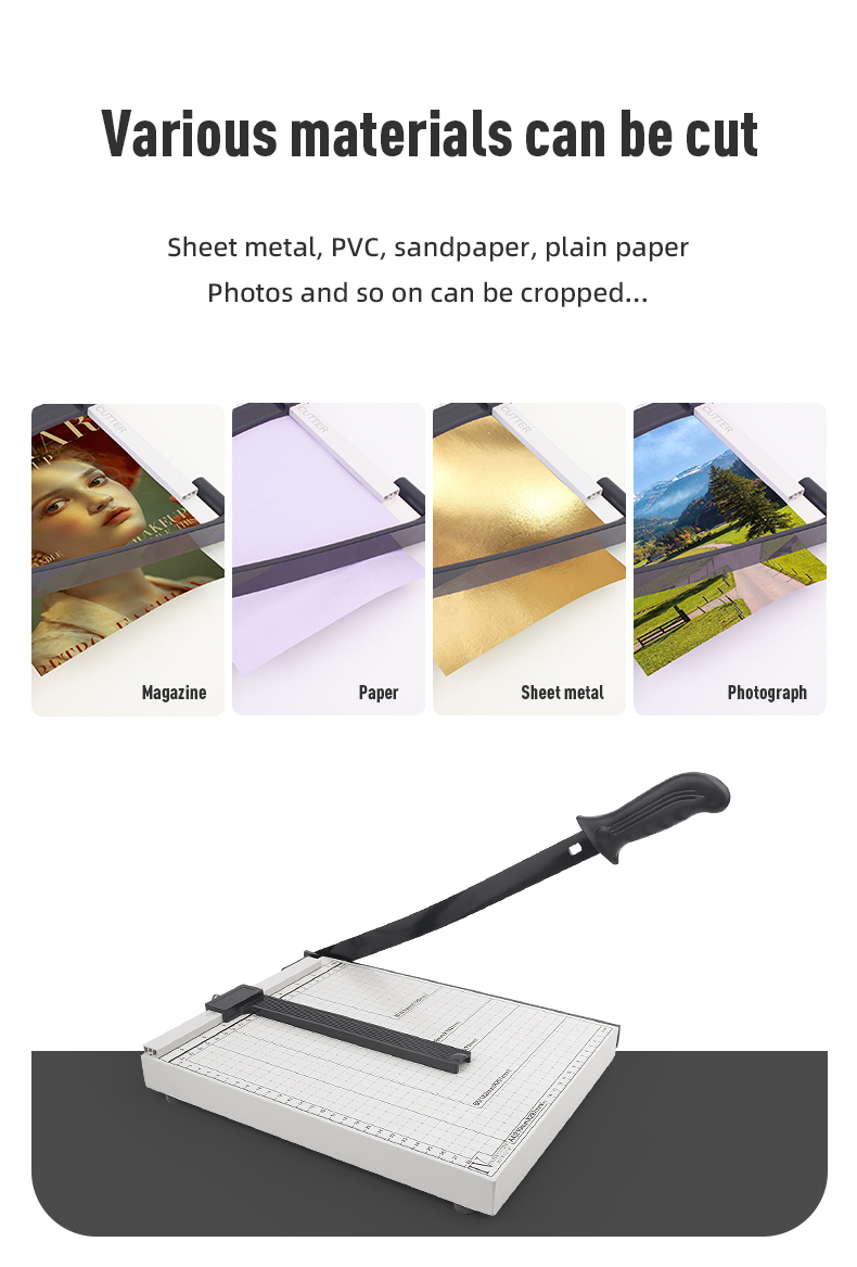Precision Cutting Made Easy with Our A4 Manual Paper Cutter Aluminium Alloy