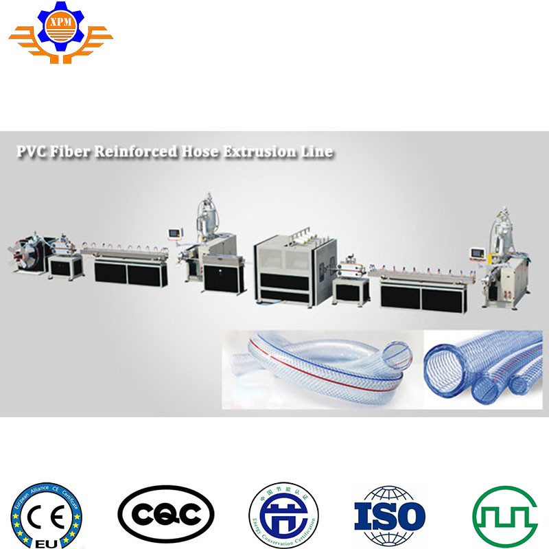 Flexible PVC Garden Water Gas Hose Making Machine Fiber Pipe Extrusion Line