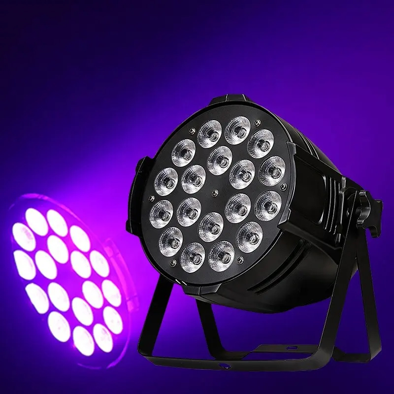 RGBW 4in1 Stage Light DMX512 Par LED Light 1810 For Wedding Stage Party Led Par