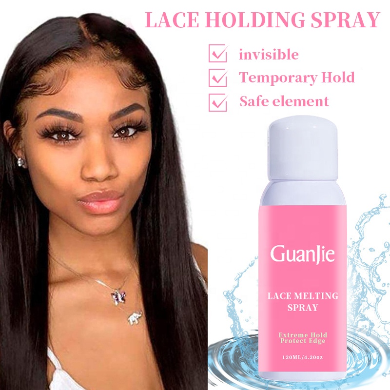 Waterproof Spray For Lace Wig Strong Hold Fast Dry Invisible Formula Aerosol Melting