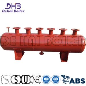 Industrial Boiler Element , Steam Boiler Components Horizontal Reduce Emissions
