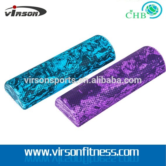 Ningbo Virson Exercise solid EVA foam Roller , Mixed Color Yoga Foam Roller