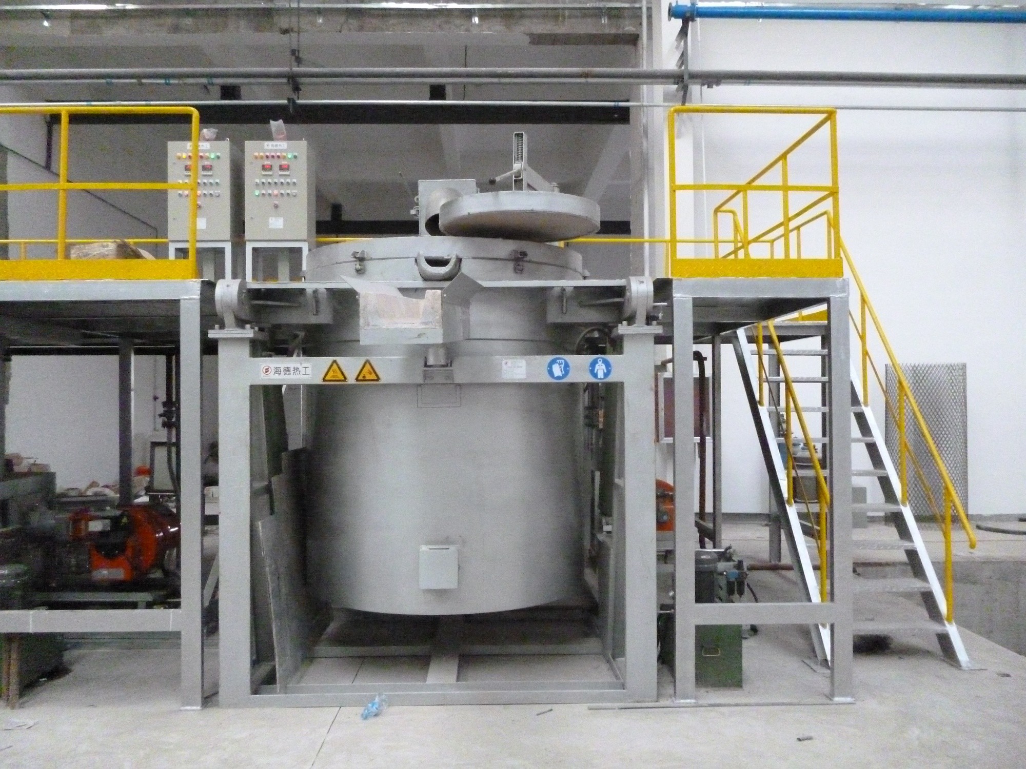 Regenerative Gas Burner Used in YGL-1000Q Aluminum Melting Furnace