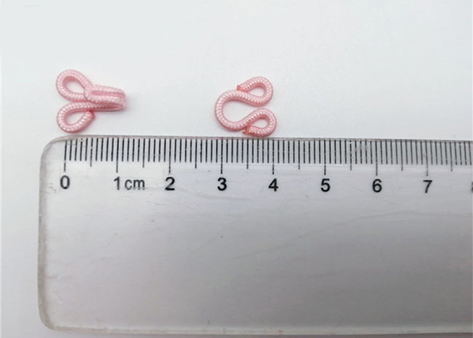 Underwear Garments Accessories Hook And Eye Nylon Covered Hook Customized Size