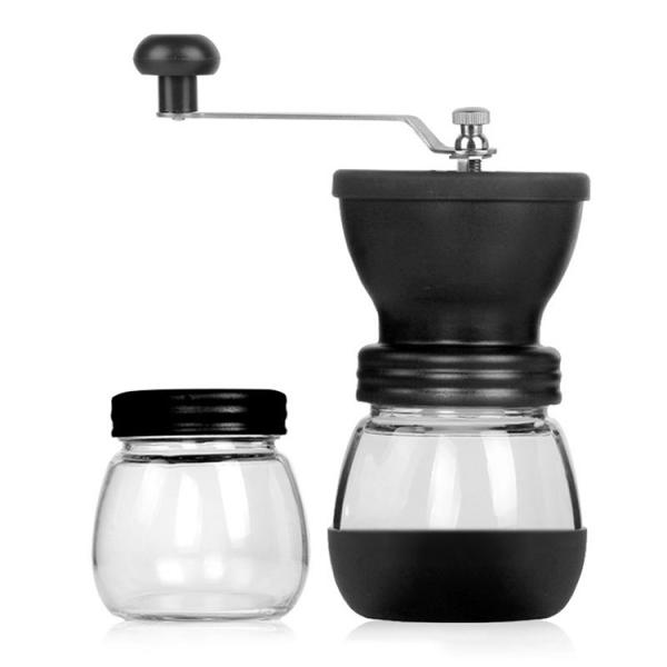 OEM Manual Coffee Mills Hand Crank Coffee Grinder With Seal Pot Coffee Tea