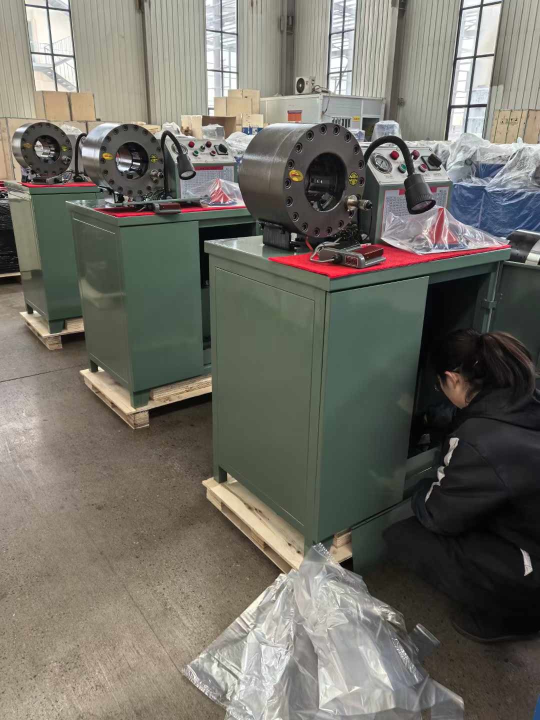 6-51mm 2" Forging Process Hydraulic Hose Crimping Machine 10 Dies Hose Crimping Machine