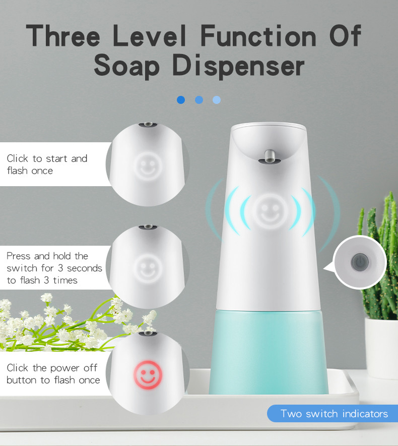 OEM Touchless Hand Sanitizer Dispenser Wall Mount 0.26S PP 250ML