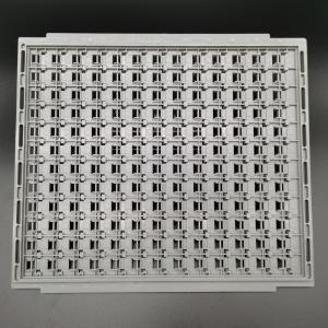 China Carrying IC White ABS Anti Static Trays Reusable ISO Certificate on sale