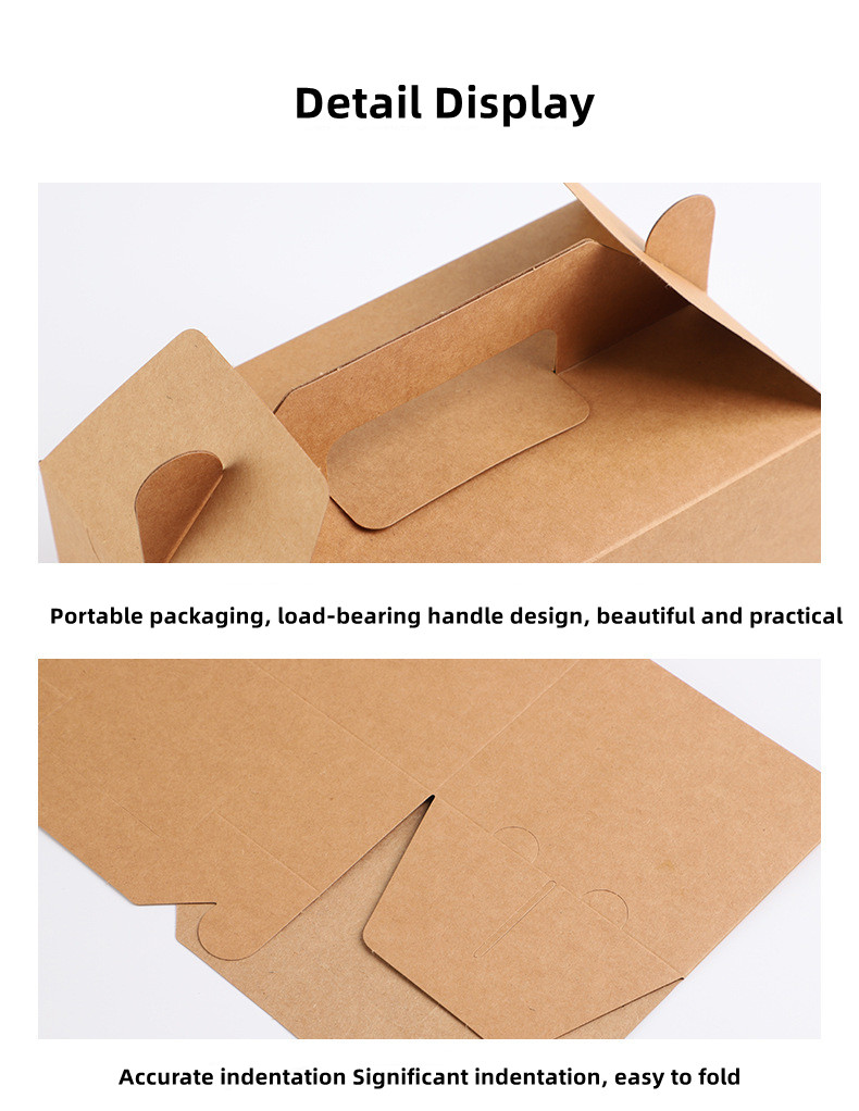 Custom Food Paper Take Out Boxes Paper Packaging Containers Disposable