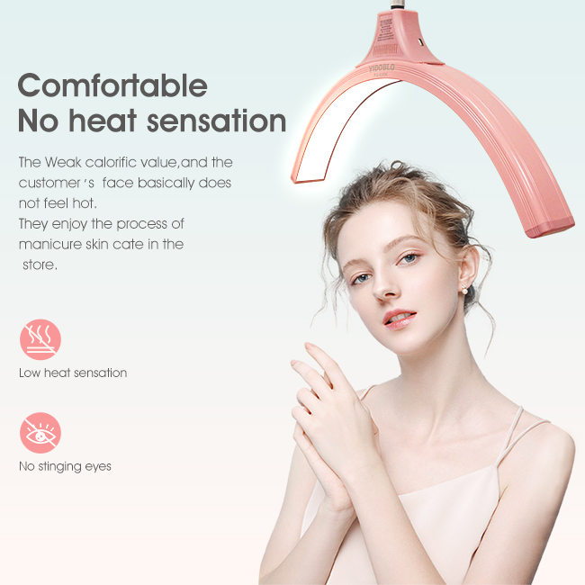 Whole Set LED Half Moon Light 60 Watt Skin Care 7500k Colour Changing Lamp For Nail Studio 1