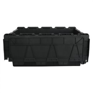Small Stackable Plastic Storage Box With Mesh Style And ISO9001 Certification