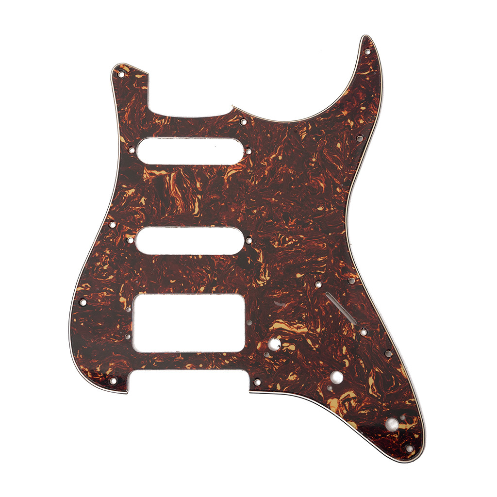 3Ply SSH Electric Guitar Pickguard Scratch Plate And Back Plate Set For American ST Style Electric Guitar