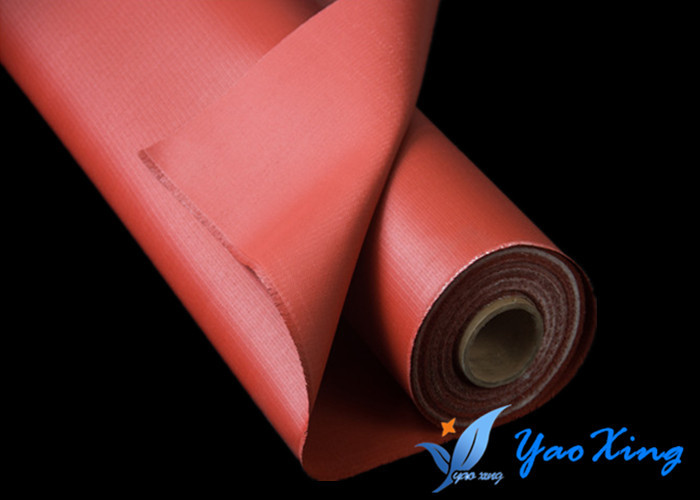 Fireproof 0.4mm Silicone Coated Glass Fiber Fabric