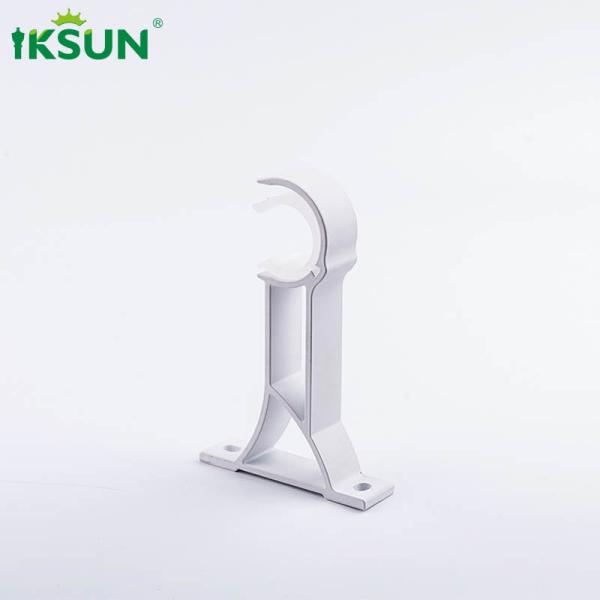 Metal Alloy Curtain Mounting Bracket , Curtain Pole Holder With Anodized