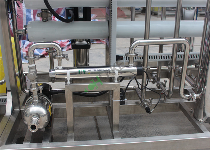 Stainless Steel Water Purification Equipment , RO EDI Water Treatment Plant