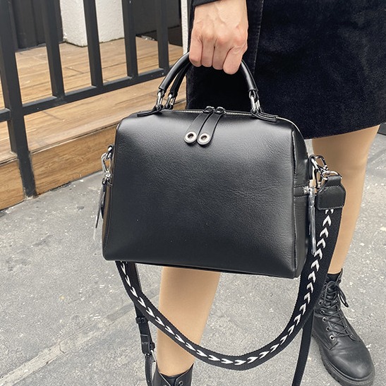 Tote Bag For Women With Zipper Open Type Ladies PU Leather And Shoulder Strap For Work