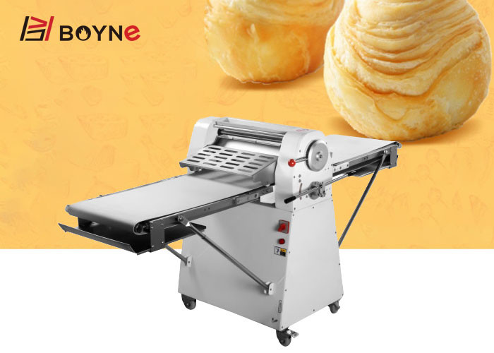 Floor Type Dough Sheeter For Pastry Bread Baking Processing Machine Commercial