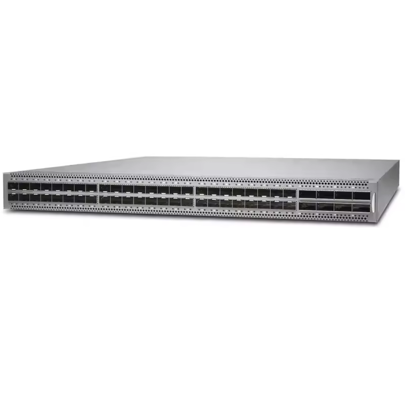 Customized 32 Ports QFX5200-32C-AFI QFX5200 Network Switch with Redundant Fans 2 AC Power Supplies and Back to Front Airflow
