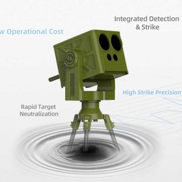 Quality 3 Kw Power 500m Laser Anti Drone Multi-Spectral Sensor And Fiber Laser Integrated Anti Drone System For Quick Neutralization And Response for sale