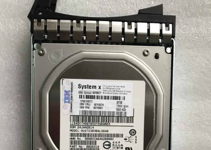 90Y8579 90Y8577 IBM Hard Disk 90Y8578 3T 7.2K SAS 3.5 Inch For X3650M4