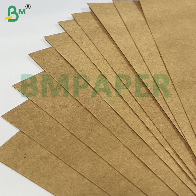  270g 300g Food Grade Brown Kraft Cup Stock Paper For Paper Tray
