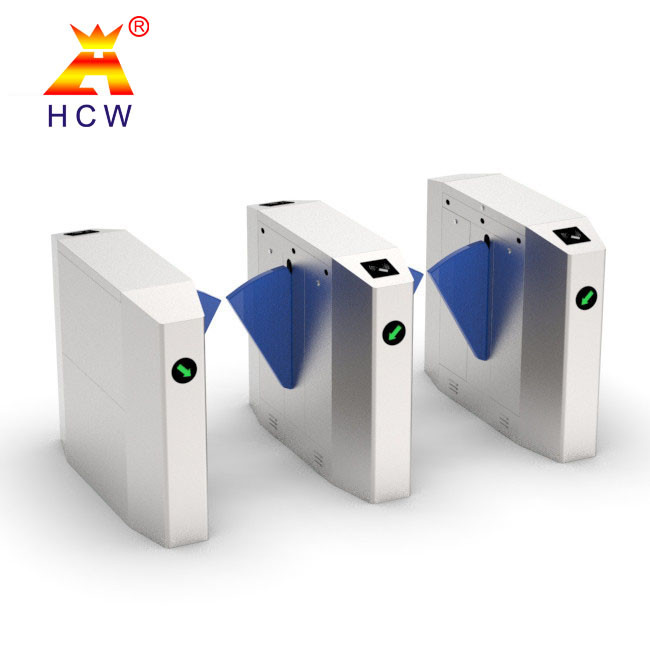 Bidirectional Flap Barrier Turnstile Face Recognition Dynamic Temperature Measurement