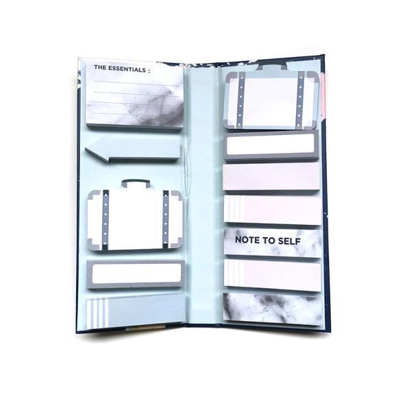 Quality Oem Sticky Note Tabs Hard Cover Printing 1.5mm Recycled Notebooks for sale