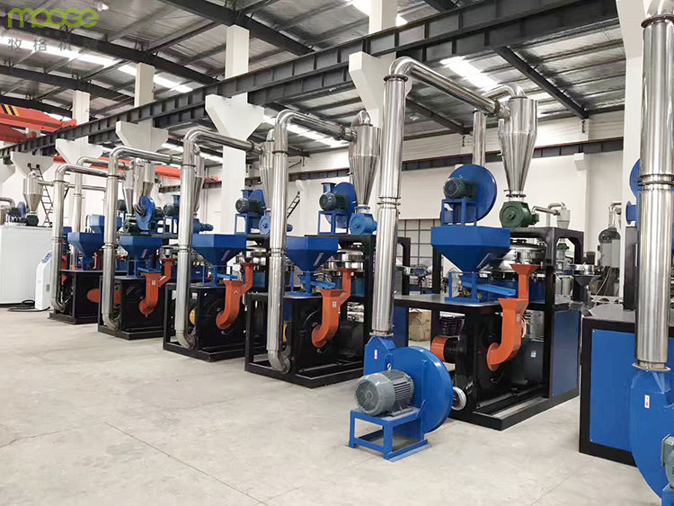 PP PE Plastic Pulveriser Machine Powder LDPE Pulverizer