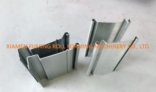 Powerful Door Frame Roll Forming Machine 11KW For Shutter Door Bottom Plate