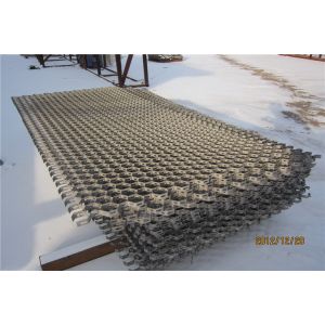 Tortoise Shell Mesh AISI 304 Hex Mesh For Refractory With 2mm Thickness