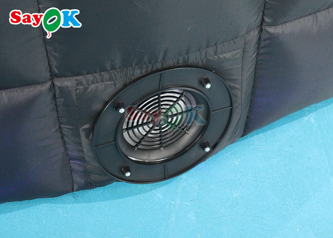 Portable Curved Inflatable Photo Booth Backdrop Wall For Exhibition