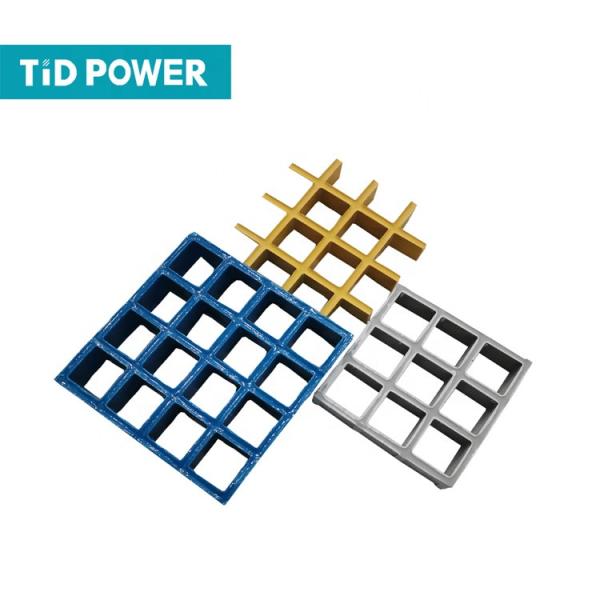 Out Door Molded Fiberglass Products High Strength Fiberglass Grating Customized